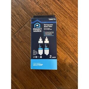 Project Source Refrigerator Water Filter Part#3846779 2 Pack/Lot of 2